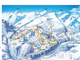 Pistenplan Obersaxen/Mundaun/Val Lumnezia