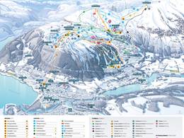 Pistenplan Voss Resort