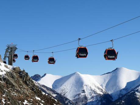 Skilifte/Seilbahnen Gasteinertal – Lifte/Seilbahnen Bad Gastein/Bad Hofgastein – Schlossalm/Angertal/Stubnerkogel