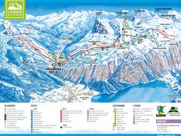 Pistenplan Loser – Altaussee