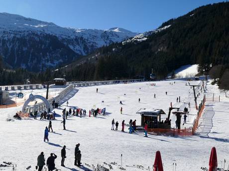 Skigebiete für Anfänger in der Goldberggruppe – Anfänger Bad Gastein/Bad Hofgastein – Schlossalm/Angertal/Stubnerkogel