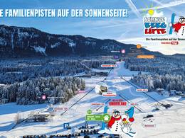 Pistenplan Schneeberglifte – Mitterland (Thiersee)