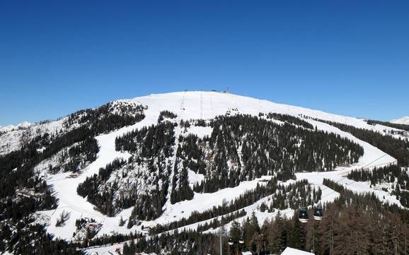 Rieserfernergruppe: Größe der Skigebiete – Größe Kronplatz (Plan de Corones)