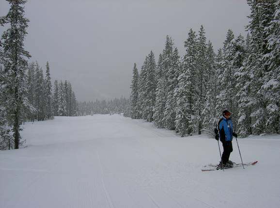 Piste im Skigebiet Timberline Summit Pass