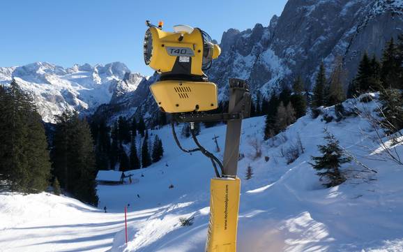 Schneesicherheit Dachstein-Salzkammergut – Schneesicherheit Dachstein West – Gosau/Russbach/Annaberg Schneesicherheit Dachstein-Salzkammergut – Schneesicherheit Dachstein West – Gosau/Russbach/Annaberg