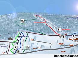 Pistenplan Rehefeld-Zaunhaus