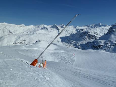 Schneesicherheit Nördliche Französische Alpen – Schneesicherheit Tignes/Val d'Isère