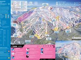 Pistenplan Mammoth Mountain