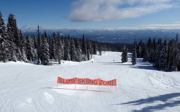 Skigebiete für Anfänger im North Okanagan Regional District – Anfänger SilverStar