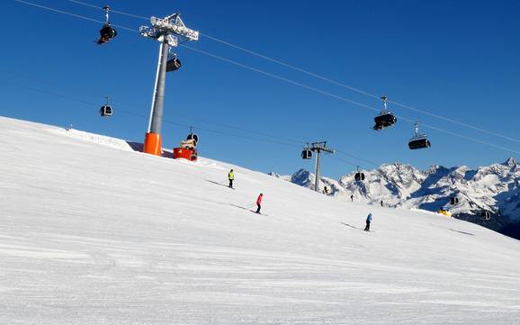 Pistenpräparierung Rieserfernergruppe – Pistenpräparierung Kronplatz (Plan de Corones)