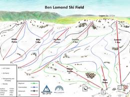 Pistenplan Ben Lomond