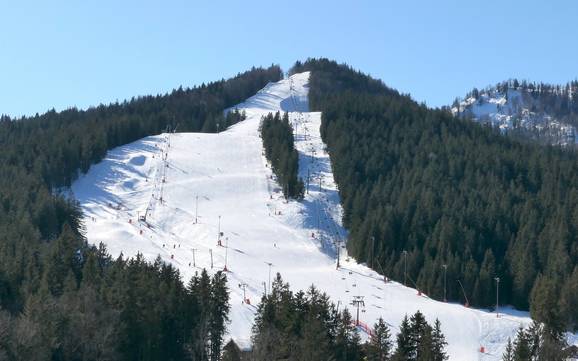 Berchtesgadener Land: Größe der Skigebiete – Größe Götschen – Bischofswiesen