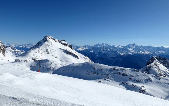 Skifahren bei Aminona-sur-Sierre