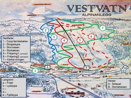 Pistenplan Vestvatn