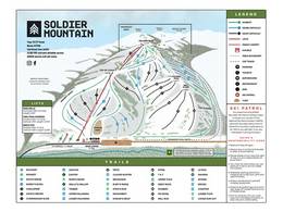 Pistenplan Soldier Mountain