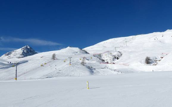 Skifahren bei Madulain Skifahren bei Madulain