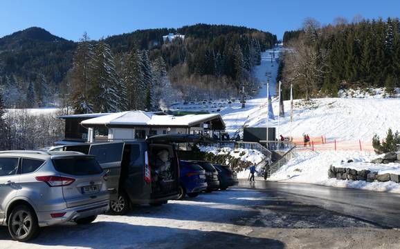 Alpsee-Grünten: Anfahrt in Skigebiete und Parken an Skigebieten – Anfahrt, Parken Ofterschwang/Gunzesried – Ofterschwanger Horn