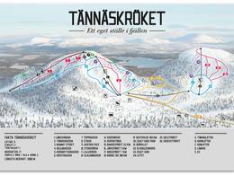 Pistenplan Tännäskröket