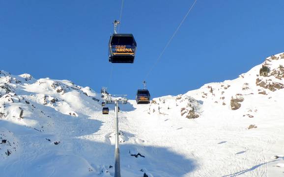 Zell-Gerlos: beste Skilifte – Lifte/Seilbahnen Zillertal Arena – Zell am Ziller/Gerlos/Königsleiten/Hochkrimml