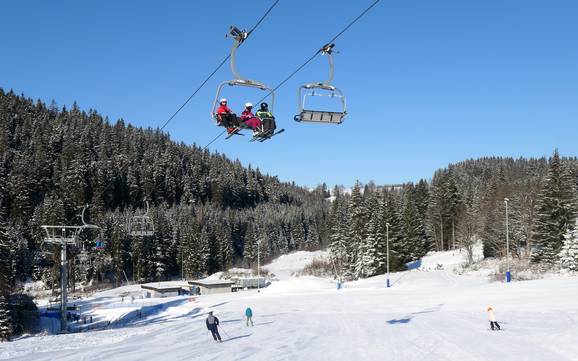 Skifahren im Tschechischen Erzgebirge Skifahren im Tschechischen Erzgebirge
