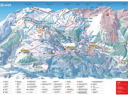 Pistenplan Laax/Flims/Falera