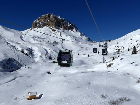 Skilifte/Seilbahnen Belluno – Lifte/Seilbahnen Arabba/Marmolada