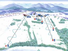 Pistenplan Rusiń-Ski – Bukowina Tatrzańska