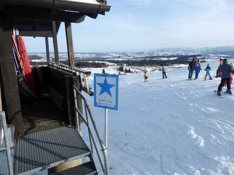 Bayerisches Alpenvorland: Orientierung in Skigebieten – Orientierung Schwärzenlifte – Eschach