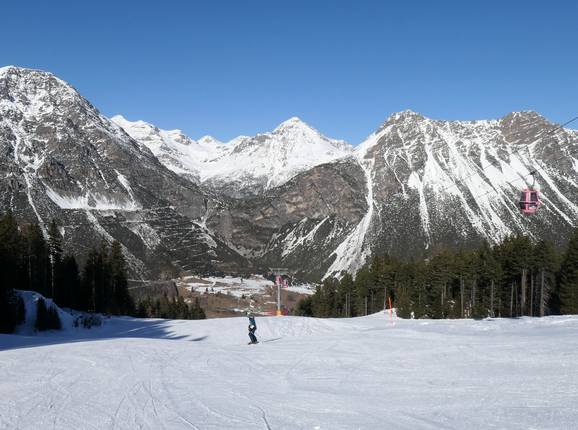 Skigebiet Cima Piazzi/San Colombano Skigebiet Cima Piazzi/San Colombano