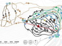 Pistenplan Mont Adstock