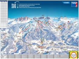 Pistenplan Kronplatz (Plan de Corones)