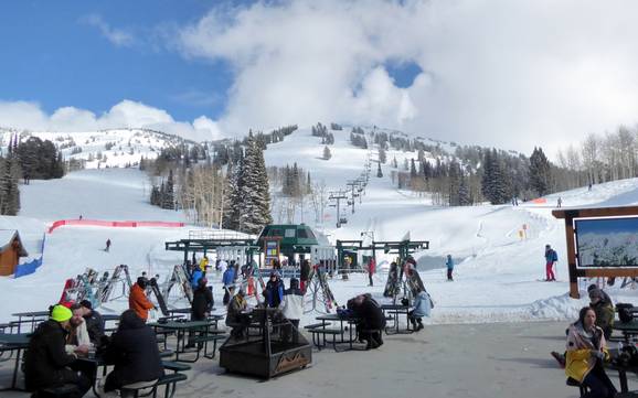 Skifahren bei Driggs