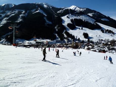 Skigebiete für Anfänger im Geltungsbereich der Alpin Card – Anfänger Saalbach Hinterglemm Leogang Fieberbrunn (Skicircus)