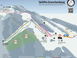 Pistenplan Grenchenberg – Grenchen