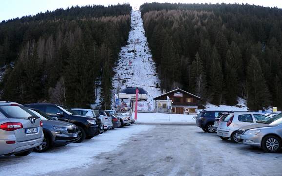 Valdidentro: Anfahrt in Skigebiete und Parken an Skigebieten – Anfahrt, Parken Cima Piazzi/San Colombano – Isolaccia/Oga Valdidentro: Anfahrt in Skigebiete und Parken an Skigebieten – Anfahrt, Parken Cima Piazzi/San Colombano – Isolaccia/Oga
