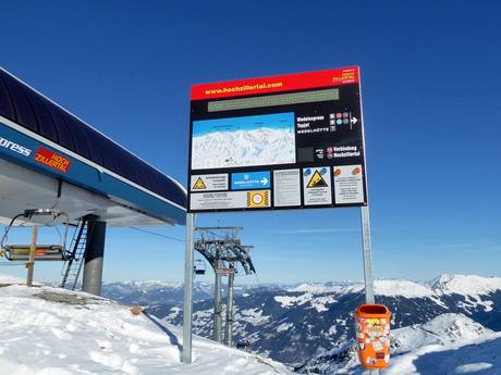 Tuxer Alpen: Orientierung in Skigebieten – Orientierung Kaltenbach – Hochzillertal/Hochfügen (SKi-optimal)