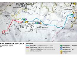 Pistenplan Conca dell'Alben