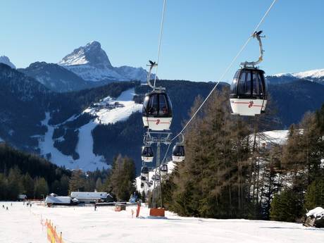 Gadertal: beste Skilifte – Lifte/Seilbahnen Kronplatz (Plan de Corones)