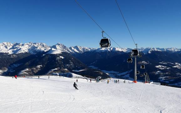 Pistenangebot Rieserfernergruppe – Pistenangebot Kronplatz (Plan de Corones)