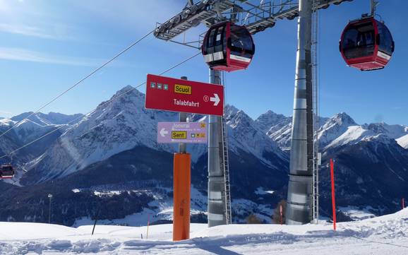 Unterengadin: Orientierung in Skigebieten – Orientierung Scuol – Motta Naluns Unterengadin: Orientierung in Skigebieten – Orientierung Scuol – Motta Naluns