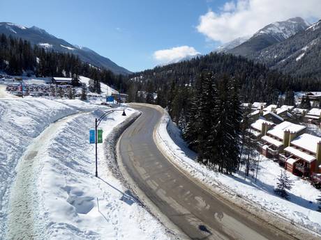 Kootenay Rockies: Anfahrt in Skigebiete und Parken an Skigebieten – Anfahrt, Parken Panorama