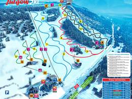 Pistenplan Hawrań – Jurgów