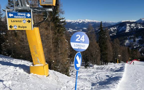 Rieserfernergruppe: Orientierung in Skigebieten – Orientierung Kronplatz (Plan de Corones)