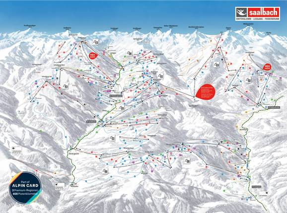 Saalbach Hinterglemm Leogang Fieberbrunn