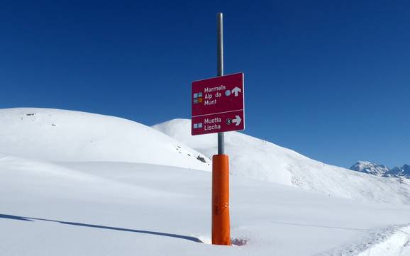 Val Müstair (Münstertal): Orientierung in Skigebieten – Orientierung Minschuns – Val Müstair-Tschierv Val Müstair (Münstertal): Orientierung in Skigebieten – Orientierung Minschuns – Val Müstair-Tschierv