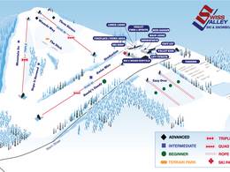 Pistenplan Swiss Valley