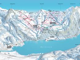 Pistenplan Amden – Arvenbüel/Mattstock