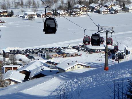 Altenmarkt-Zauchensee: Anfahrt in Skigebiete und Parken an Skigebieten – Anfahrt, Parken Radstadt/Altenmarkt