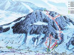 Pistenplan Alberschwende – Brüggelekopf