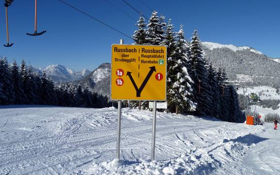 Lammertal: Orientierung in Skigebieten – Orientierung Dachstein West – Gosau/Russbach/Annaberg